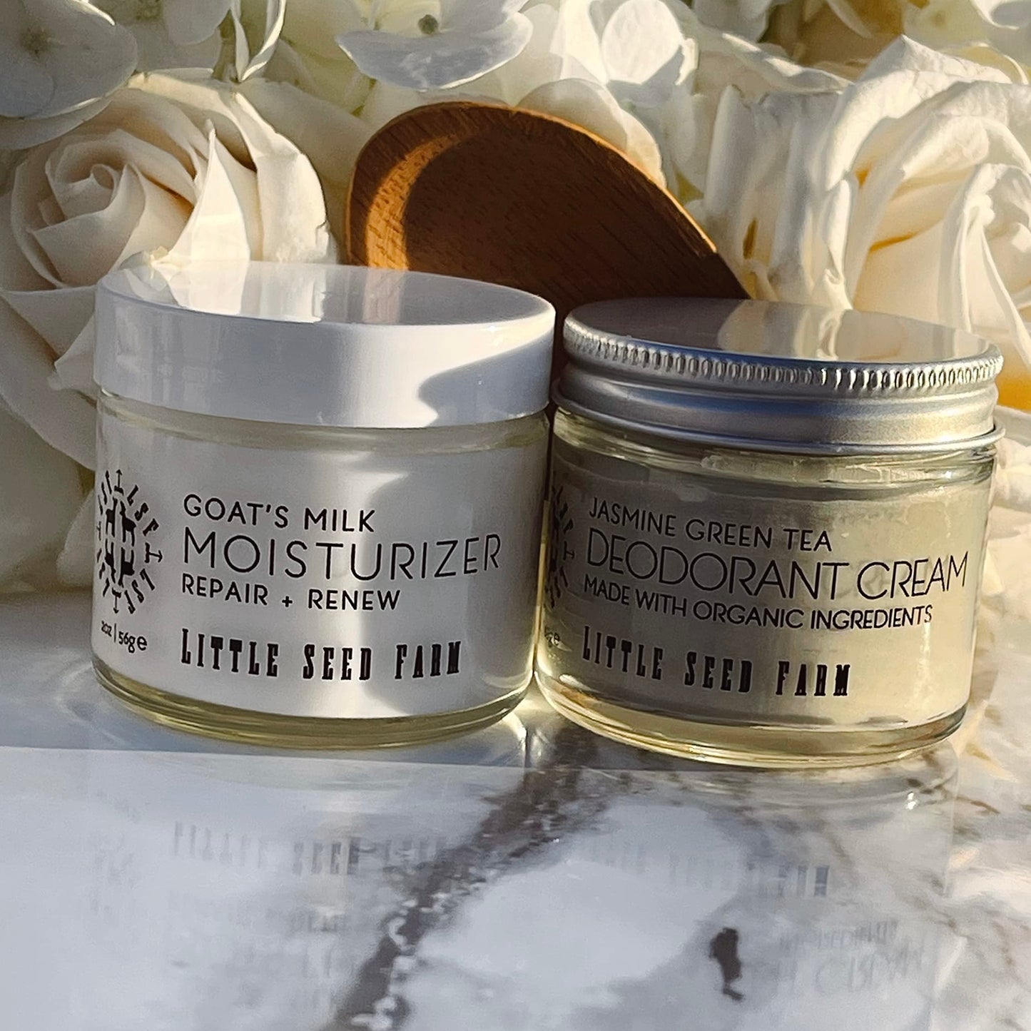 Little Seed Farm Goat's Milk Face Moisturizer - All Natural, Organic Moisturizer Face Cream - Travel Size