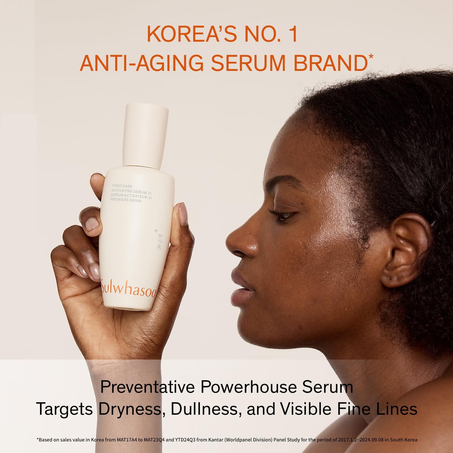 Sulwhasoo First Care Activating Serum, Mini - Skin Barrier Strengthening Anti-Aging Face Serum, Visibly Plumps & Hydrates, Reduces Visible Fine Line & Wrinkles, Vitamin C, Travel Size - 0.50 fl. oz.