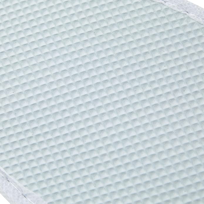 Juvale Disposable Slippers for Guests - Men's US 10/Women's US 11 Medium - White Closed-Toe Cotton EVA Slip-Resistant Sole - Individually Wrapped Spa & Hotel House Slippers Bulk 24 Pairs