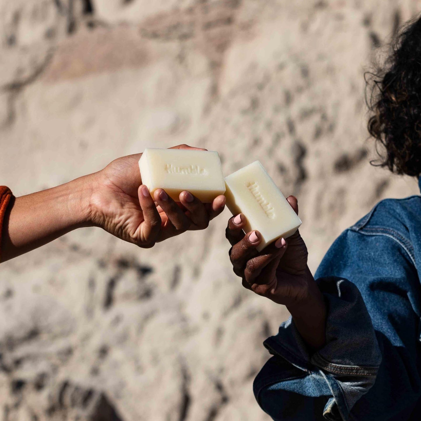 Humble Brands Handcrafted Bar Soap, Organic Cold Processed Soap Bars, Moisturizing Face & Body Cleanser - Mountain Lavender