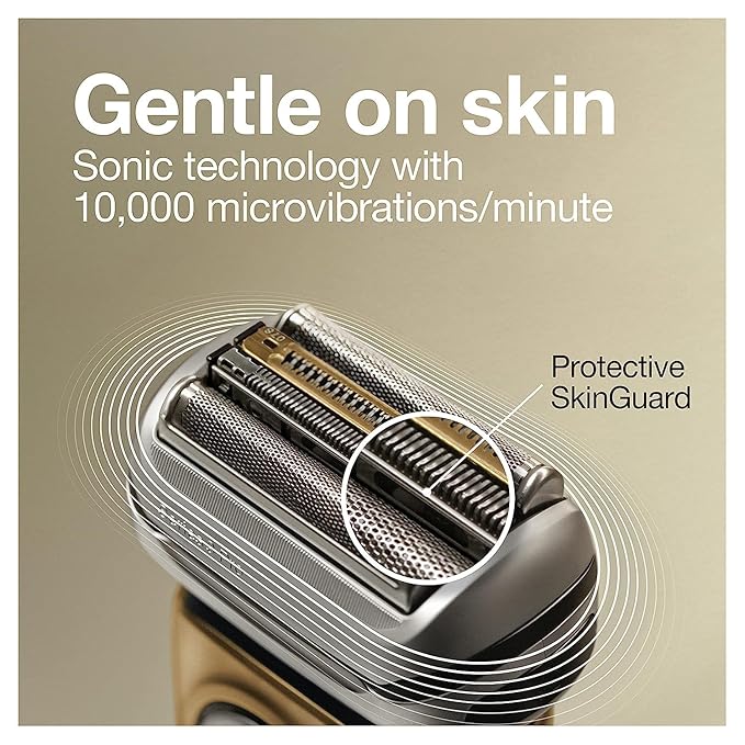 Braun Series 9 Pro 9419s Electric Shaver for Men, Wet & Dry Shave, Shaving Kit with 4+1 Head with ProLift Trimmer