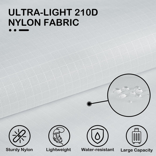 Cipway Compression Packing Cubes, Ultralight Luggage Organizer Bags, Travel Essentials for Carry on Suitcase (3 Piece,White)