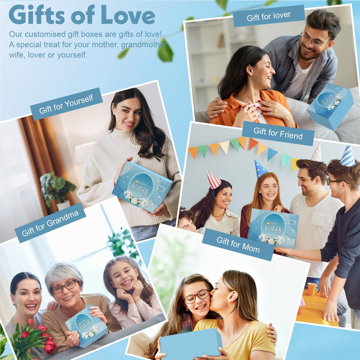 Birthday Gifts for Women, Relaxing Bath Set, Spa Gifts Basket Self Care for Women Friends, Mom ,Sister, Coworker, Wife, Girfriend