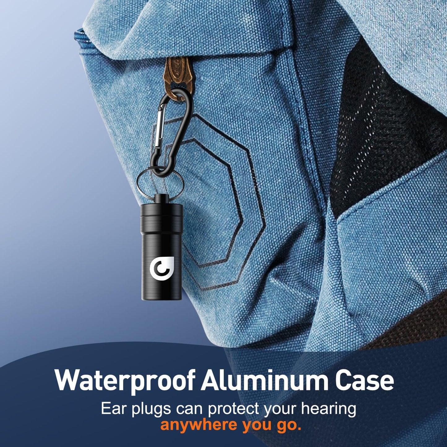 Reure High Fidelity Concert Ear Plugs, Noise Cancelling Silicone Ear Plugs 2 Pairs Great for Concerts Loud Music, Musicians, Motorcycles, Airplanes, Raves, Hearing Protection -23 dB