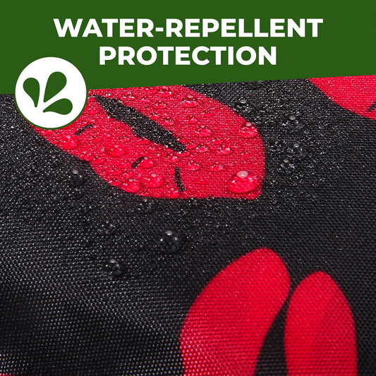 ECO CHIC Foldable Reusable Large Recycled Grocery Bags Lightweight Shopping Tote Bags with Storage Pouch - Collection of 4 bags