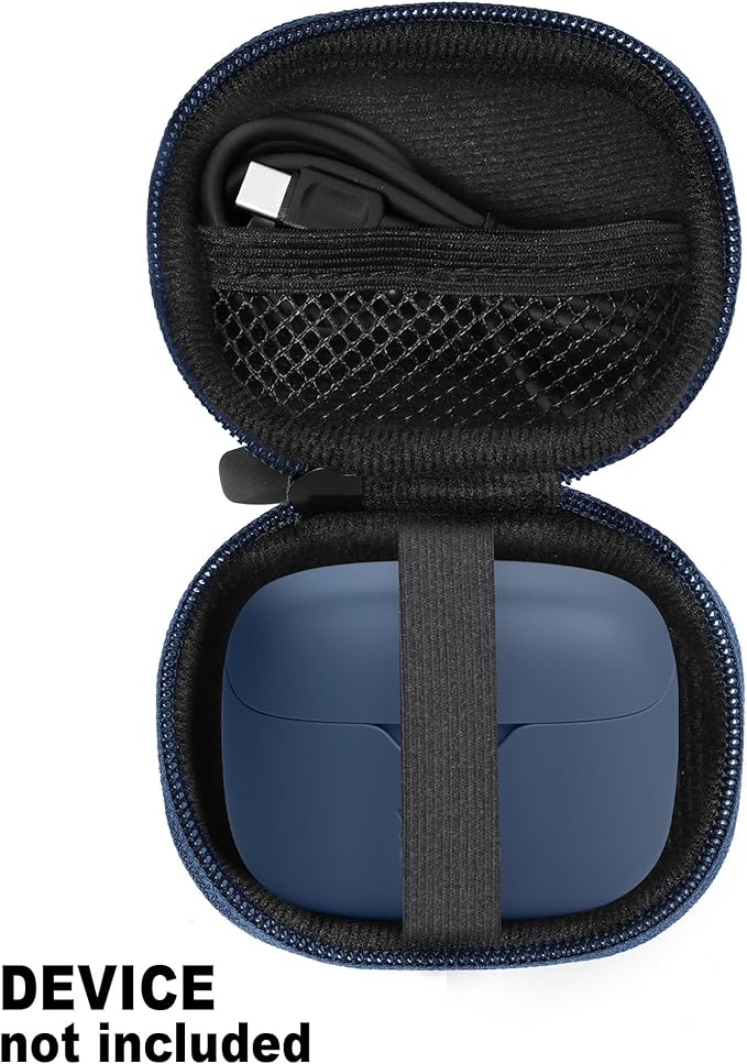 Alltravel Earbuds Case for Tune Buds - True Wireless Noise Cancelling Earbuds (Blue)