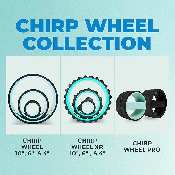 Chirp Wheel Base & Rack - Stable Support and Storage for Deep Tissue Massage Rollers, Reliable Design, Easy Storage, Compatible with All Variants (Chirp Wheels Not Included)
