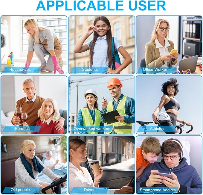 Belifu Dual Channel TENS EMS Unit 24 Modes Muscle Stimulator for Pain Relief Therapy, Electronic Pulse Massager Muscle Massager with 10 Pads, Dust-Proof Drawstring Storage Bag, Fastening Cable Ties