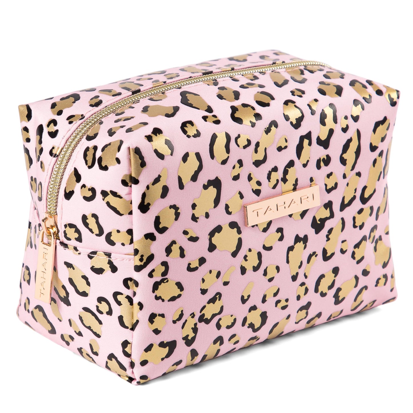 Tahari Vanilla Jasmine Spa Gift Set for Women – Luxurious Bath Kit with Body Lotion, Body Scrub, Body Wash & Lip Balm with Bag – Perfect Selfcare Gifts for Women (Leopard)