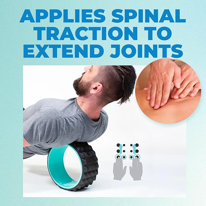 Chirp Wheel XR Ultimate Relief Bundle - Acupressure for Back and Neck, Stress Melting Spine Comfort, Targeted Trigger Point Release - Mint, 10" & 4"