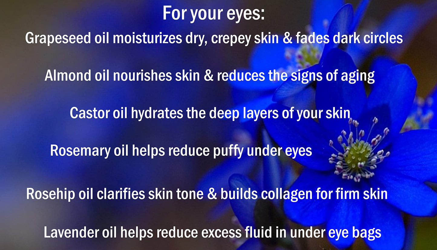 Bel Essence Anti-Aging Face Cream & Anti-Wrinkle Under Eye Serum Mini Skin Care Set - Natural Hydrating Face Cream, Eye Serum for Normal/Dry Skin - Reduce Fine Lines, Firm Skin - 1.5 Oz/.5 Oz