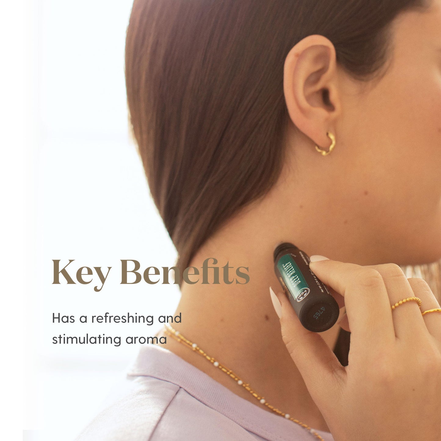 Young Living Deep Relief Roll-On | 10 ml | Cooling Essential Oil Blend for Topical Use | Compact & Travel-Friendly