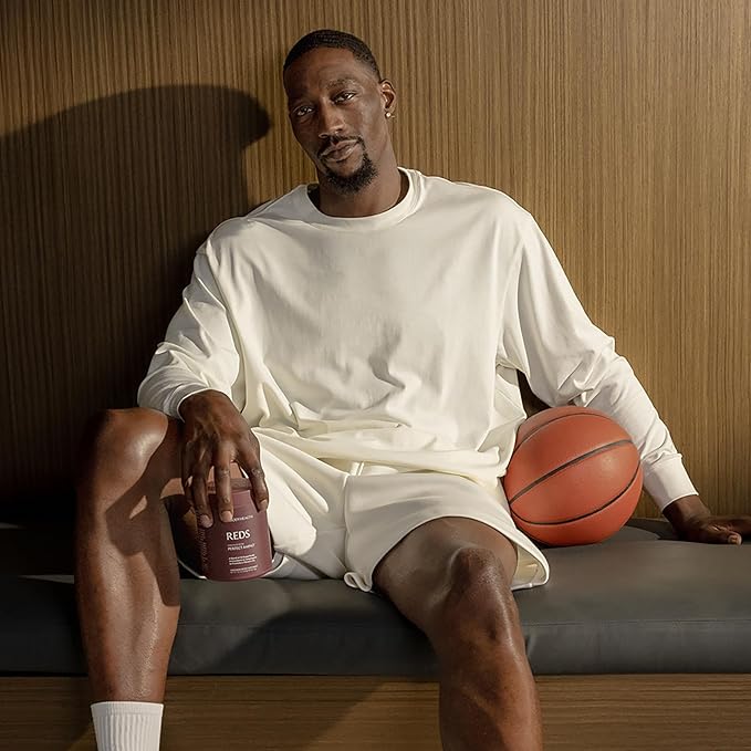 BodyHealth Reds Enhanced with PerfectAmino - Daily Superfood Smoothie Powder with Antioxidants, Adaptogens, Phytonutrients, Fruit, Prebiotics, Probiotics, Fiber, and Protein - 40 Servings