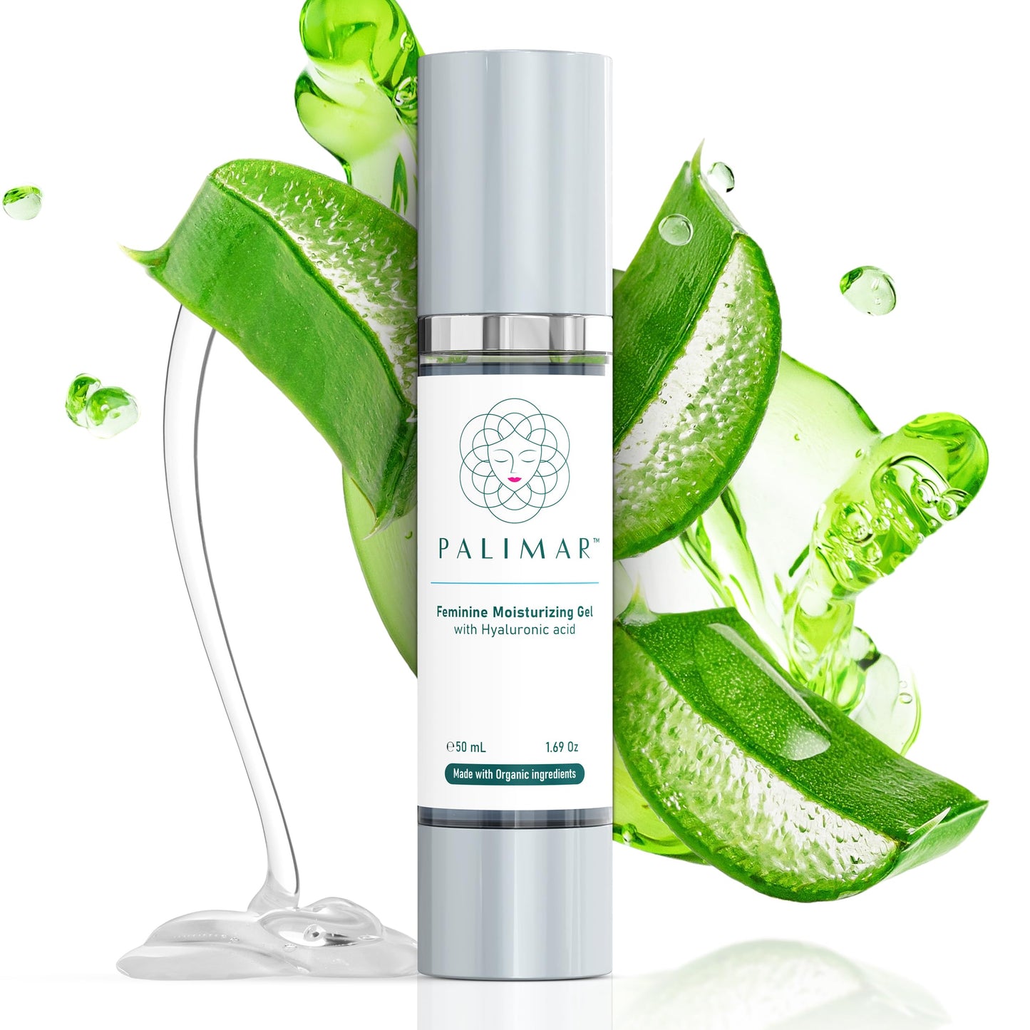 Intimate Care Gel with Hyaluronic Acid, pH Balance Feminine Hydrating Gel, Odorless, Soothing 50ml pH Balance Gel, Non-Irritating, Enhanced Hydration Vulva Balm