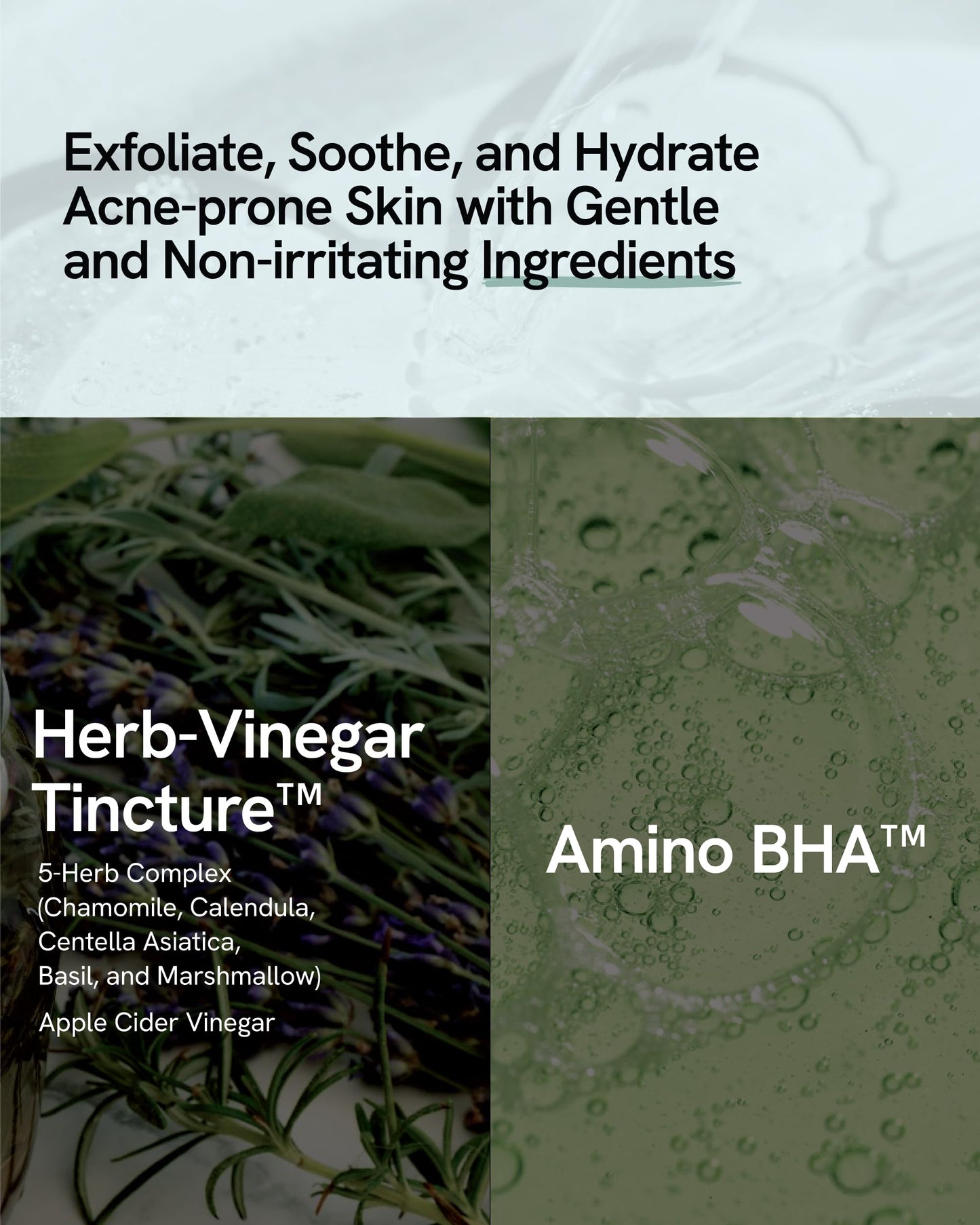 bye od-td Amino BHA Pads (80 Count) - Pre-Soaked Oil Control Cotton Pads for Gentle Exfoliation, Soothing & Hydration, Korean Skin Care. Amino Acid, Salicylic Acid, Tea Tree