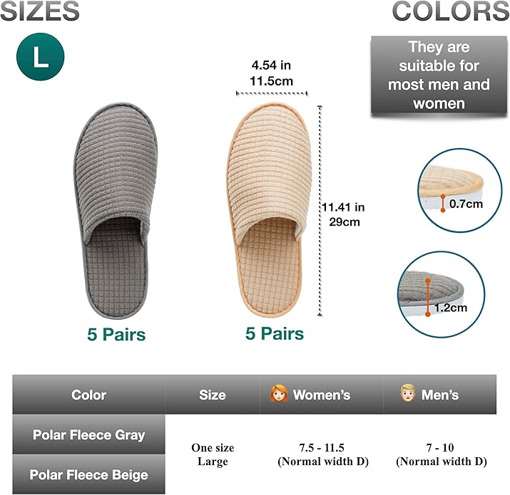 6-10 Pairs Spa Slippers, Non Slip Disposable Slippers For Guest, Washable Reusable, Which Can Be Used As Women Men, House, Indoor, Bathroom, Bedroom, Hotel, Bride Slippers