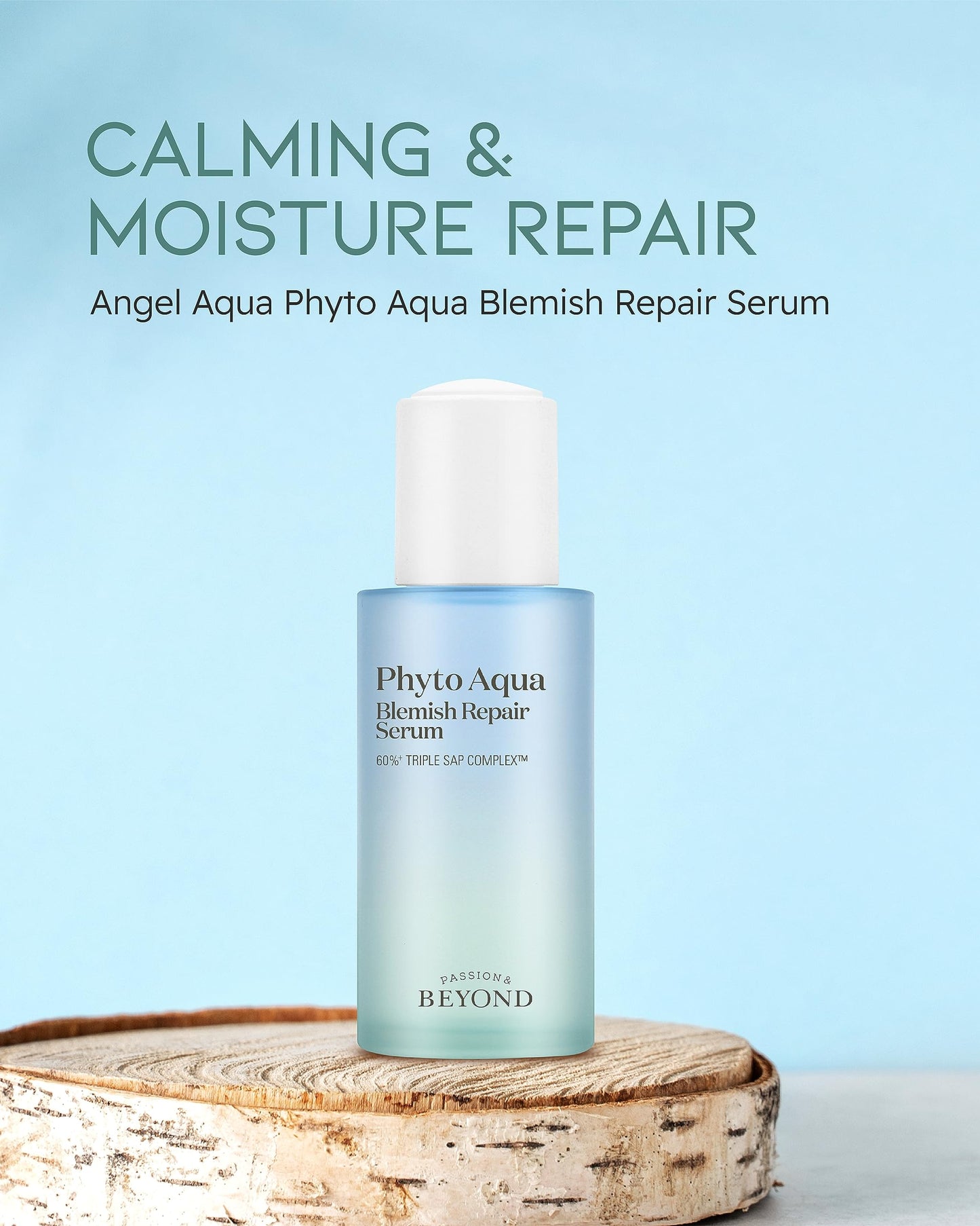BEYOND Phyto Aqua Repair Face Serum (1.35 fl oz) - Vegan Formula Korean Skin Care for Clear & Moisturized Skin, Hyaluronic Acid, Niacinamide