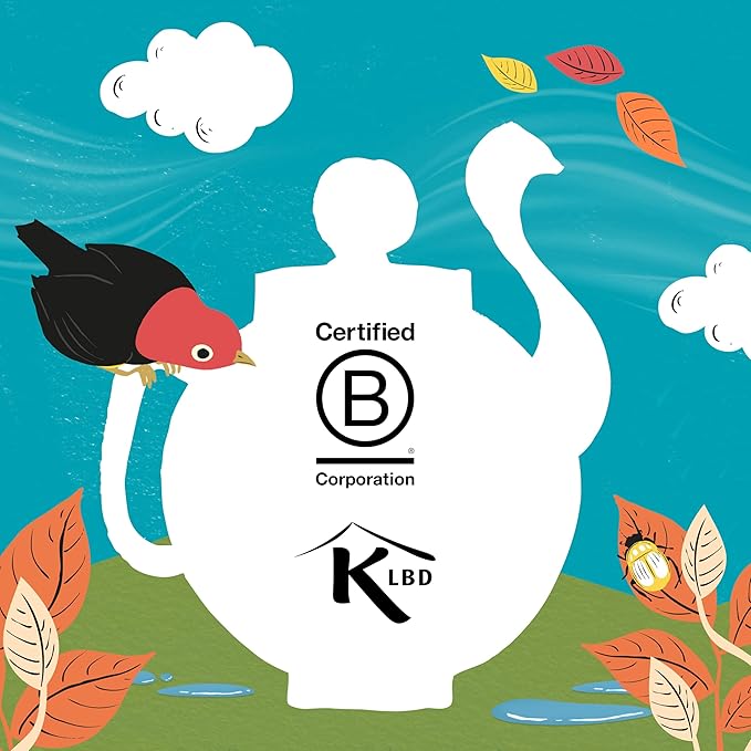 Clipper Tea Chamomile & Peach Teabags – USDA Organic, Great Hot or Iced – Natural, Fair & Delicious Fruity Chamomile & Peach Infusion – 200 Tea Bags