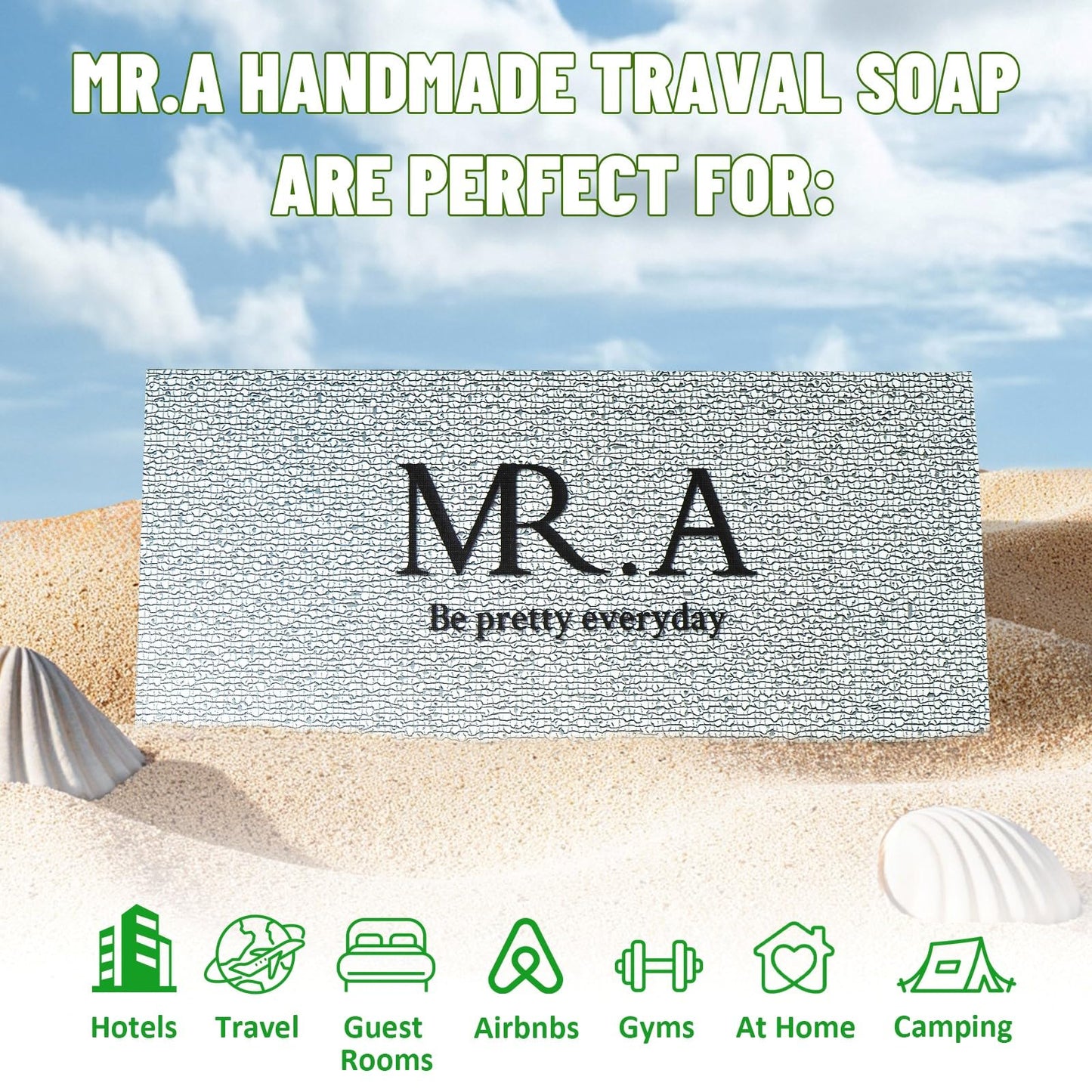 23pcs Handmade Travel Soap, Mini Olive Hand Soap Individually Wrapped, Body Bath Gentle Bars Men Women, Travel Size Toiletries for Homeless and Hotel, Essentials Wash for Guest Bathroom