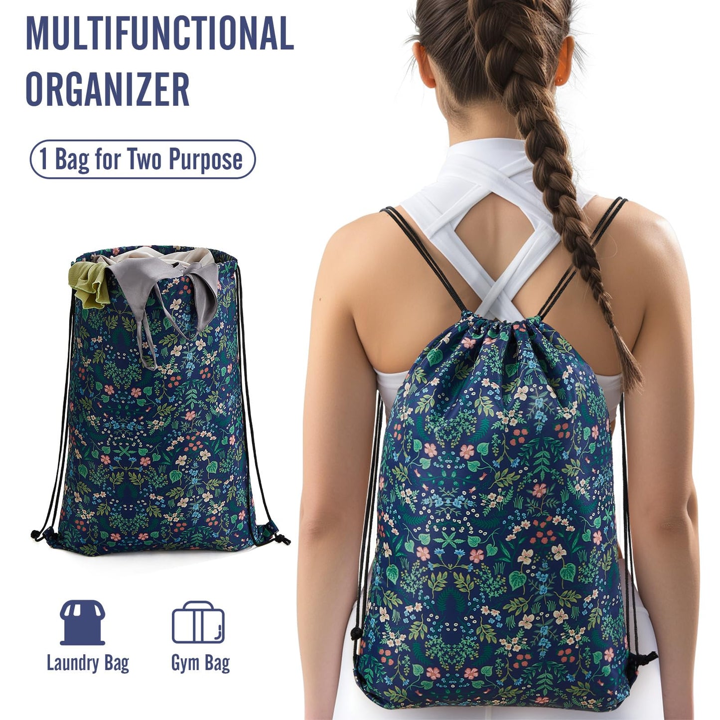 Veken 8 Set Packing Cubes for Travel Essentials, Suitcase Organizer Bags in 4 Sizes, Carry-On Luggage Accessories with Large Laundry & Hanging Toiletry Bag, Must-Have for Airplane, Road Trip & Camping