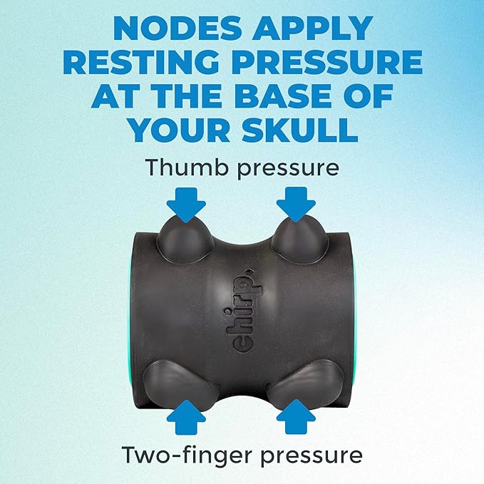 Chirp Wheel XR Ultimate Relief Bundle - Acupressure for Back and Neck, Stress Melting Spine Comfort, Targeted Trigger Point Release - Mint, 10" & 4"