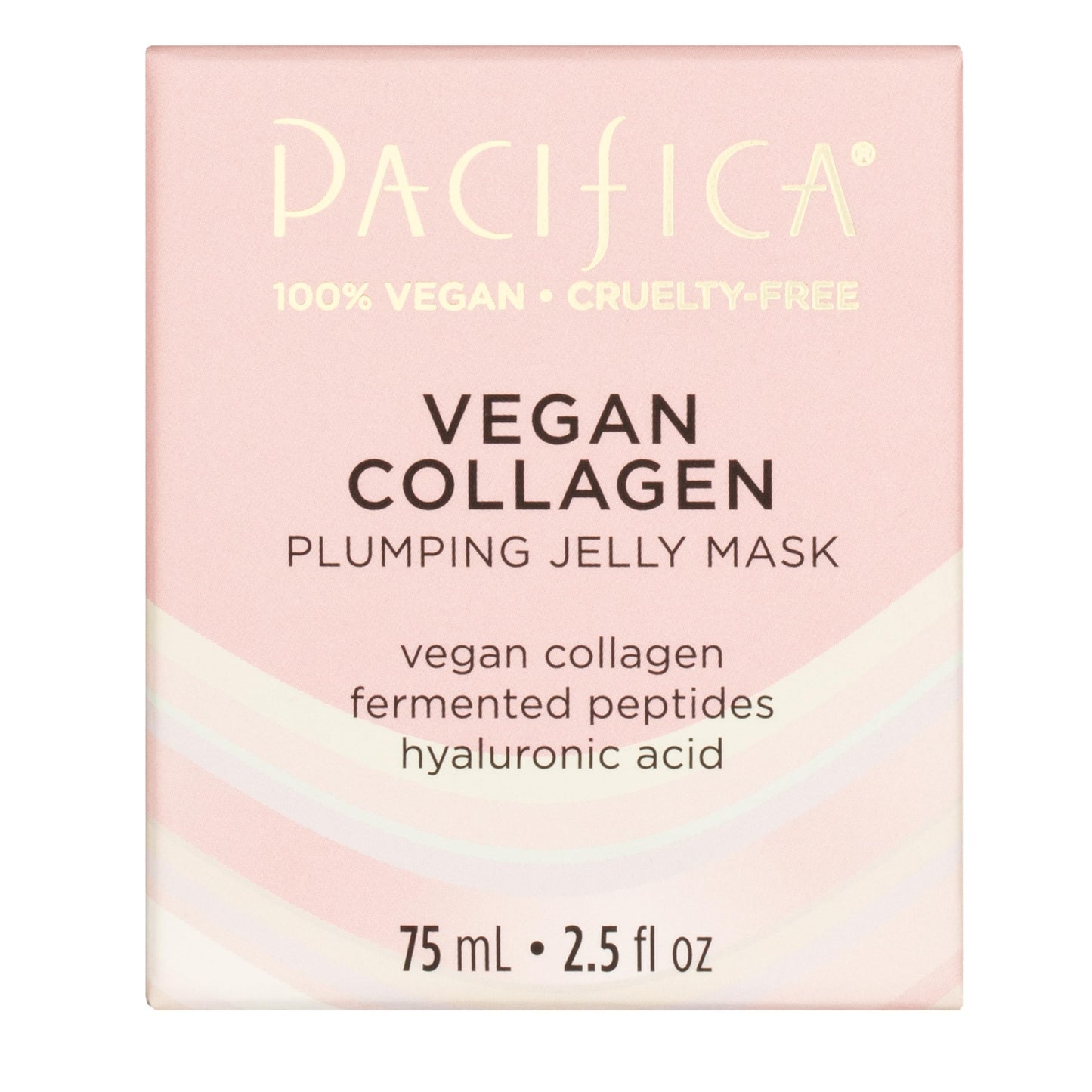 Pacifica Vegan Collagen Plumping Jelly Mask – Overnight Hydrating Face Mask with Vegan Collagen, Squalane & Hyaluronic Acid, Deep Moisture for Plump, Dewy Skin, Glass Skin Glow, Clean Beauty Skincare