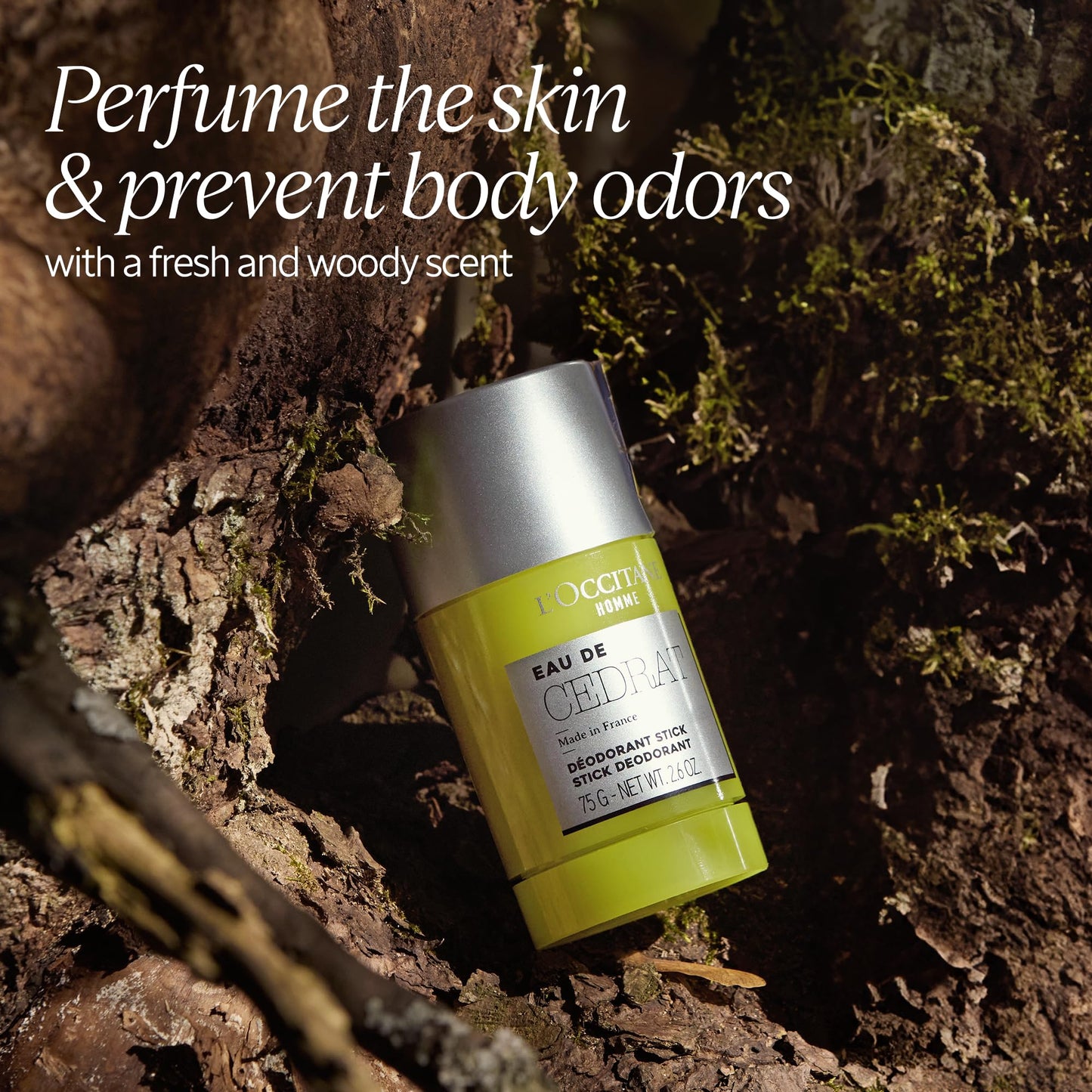 L'OCCITANE Eau De Cedrat Stick Deodorant 2.60 oz
