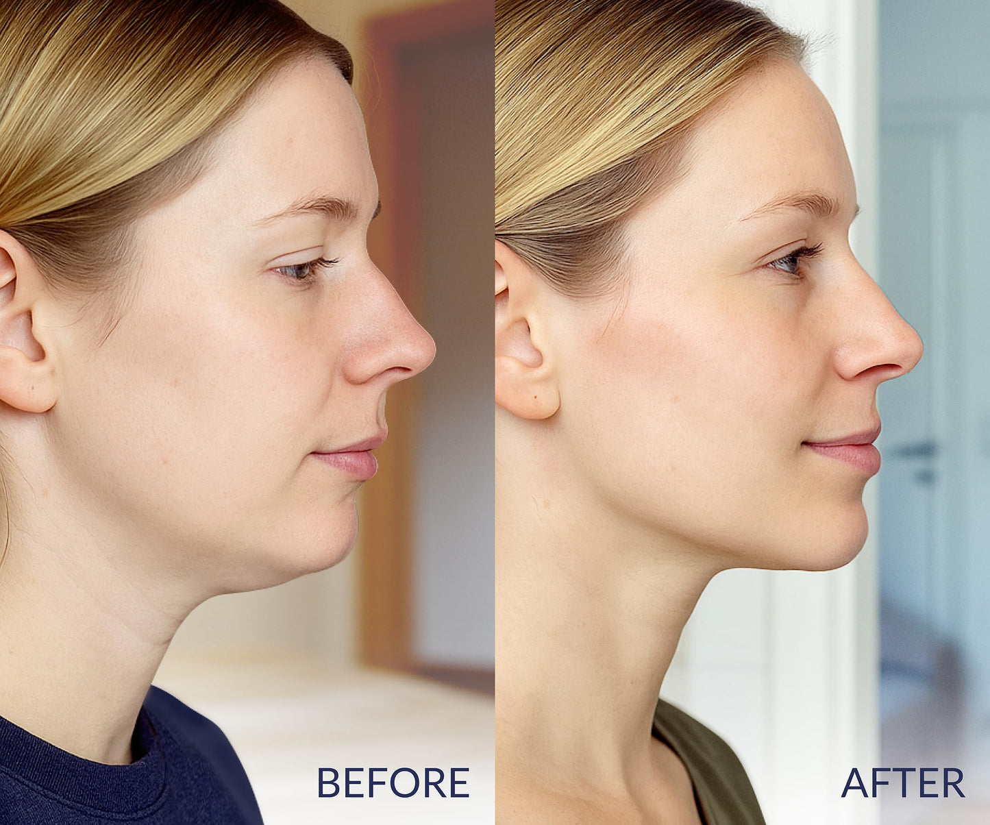 STYLIA V Line Lifting Collagen Face Mask - Double Chin Strap for Women - Jawline Shaper Face Lift Tape - Neck Lift Collagen Mask - Chin Strap for Sleeping - Hyaluronic Acid, Aloe Vera, Cica 10PC