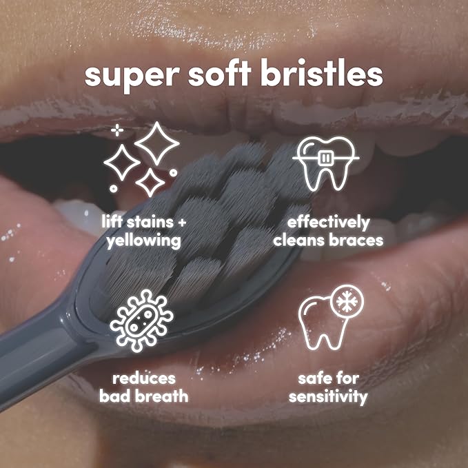 ARU Sonic Toothbrush Starter Kit with Customizable Modes and 2 Minute Timer, ADA-Approved Electric Toothbrush for Adults, Soft Toothbrush for Gums, 45+ Days Battery, Travel Case, Mystic Blue