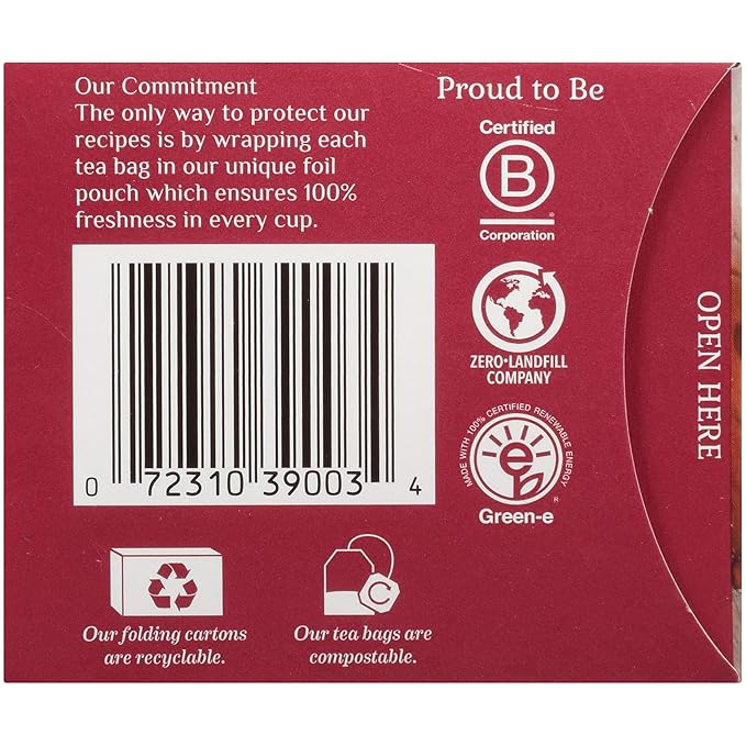 Bigelow Botanicals Cold Water Infusion Strawberry Lemon Orange Blossom Tea Bags 18 Count Box (Pack of 3), Herbal Infusion, Caffeine Free, 54 Tea Bags Total