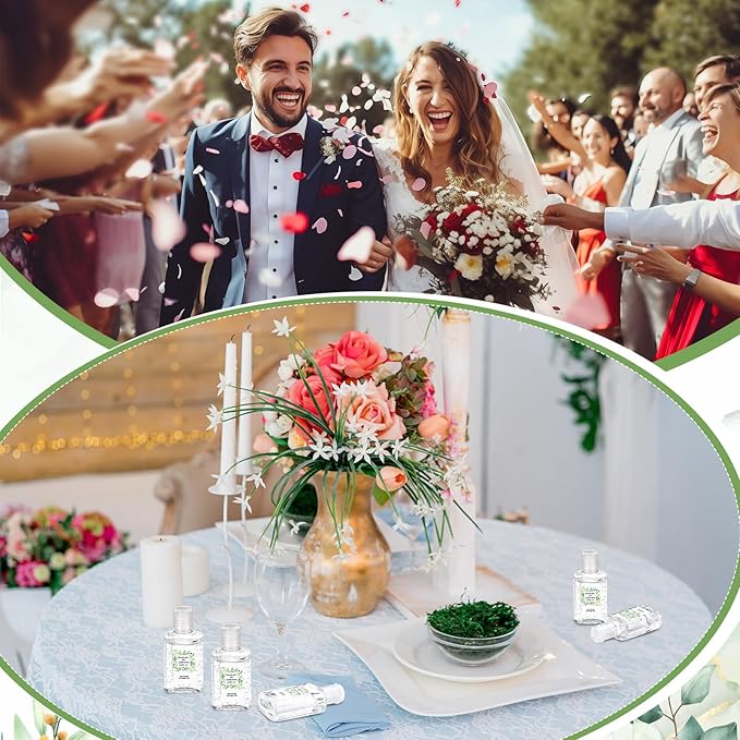 12 Pcs Mini Aloe Vera Gel Bulk for Christmas Wedding Party 1oz Soothing Moisture Aloe Gel Bulk Travel Size for Thank You Gifts Christmas Favors Wedding Party(Eucalyptus)