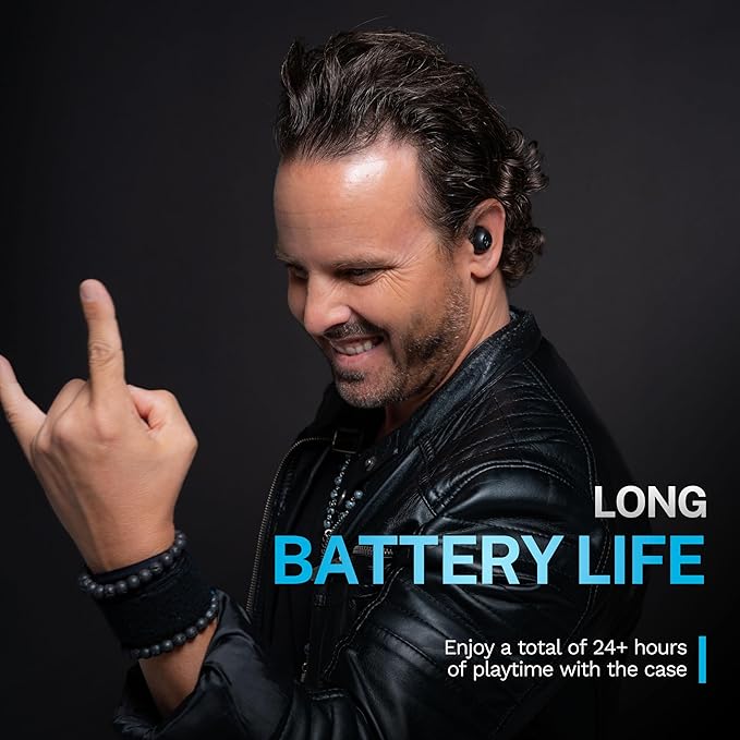 JLab Go Pop ANC True Wireless Earbuds & Charging Case, Black, Active Noise Cancelling, 10mm Drivers, Dual Connect, Customize Your Sound with App, Be Aware Mode, Compact Fit, MEMS Microphone