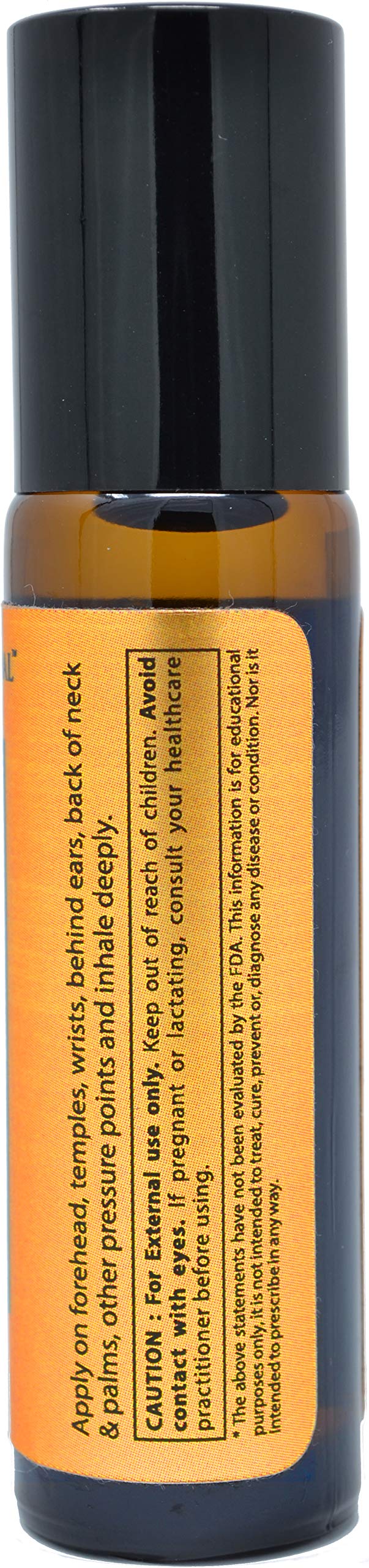 PRIME NATURAL Headache Relief Essential Oil Roll On 10ml, Pre-Diluted, Ready to Use Roller for Migraine, Tension, Calming, Soothing, Grounding, Sore Muscles, Sprain & Sleep