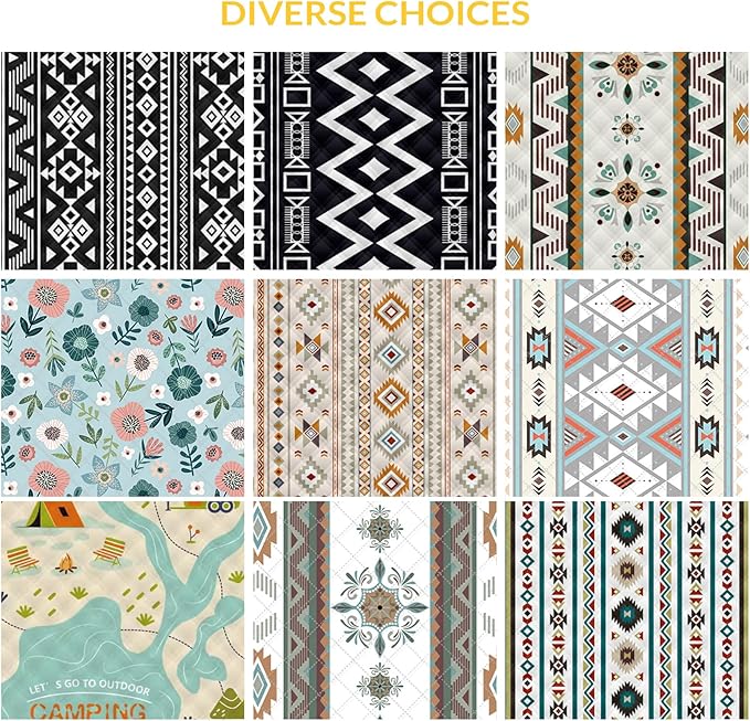 80"x60" Waterproof Picnic Blanket Large Outdoor Camping Blanket Foldable Picnic Camping Blanket Thicker Machine Washable Picnic Mat Portable Wearable for Picnics, Camping