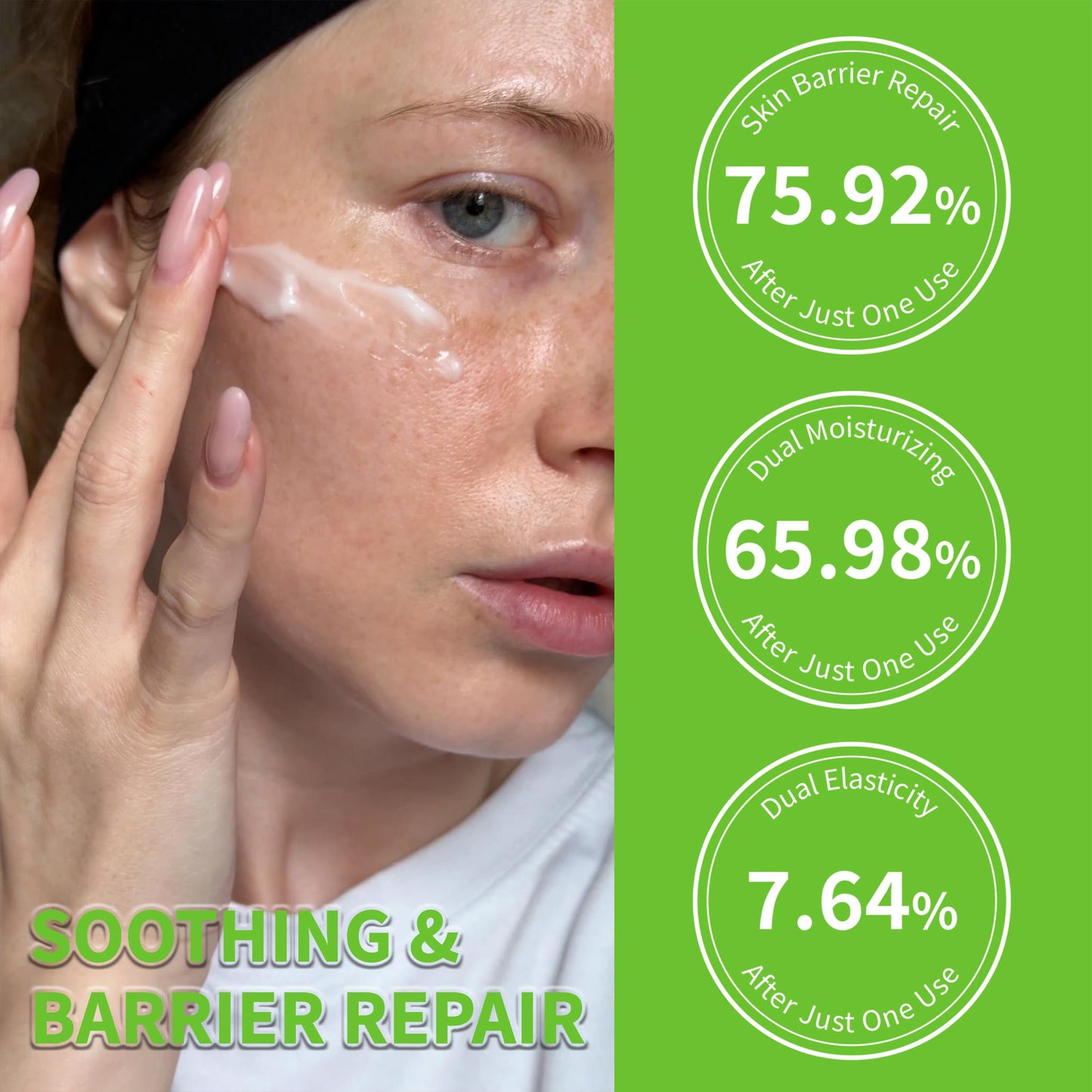 EARTHAT Panthenol Cream – Korean Skincare for Glass Skin with Airless Pump, 1.69oz | Hydrating Face Moisturizer with Centella Asiatica and Hyaluronic Acid | Soothing Barrier Repair Cream