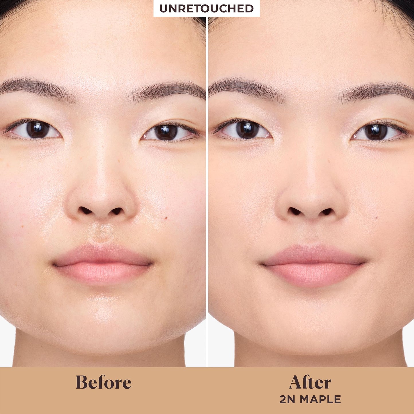Laura Mercier Tinted Moisturizer Blurred Matte with SPF 30, 24HR+ Shine Control & Longwear, Oil-Free, Sheer to Light, Buildable Coverage, Blurs the Look of Pores, Skin Tint, 2N Maple Mini Size