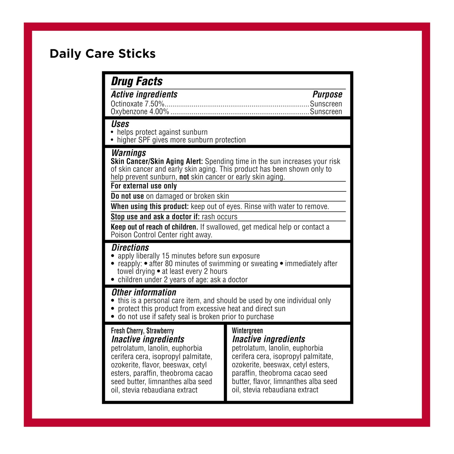 Carmex Daily Care Moisturizing Lip Balm Pack, SPF 15, Multi-Flavor Lip Care Variety Pack Bag, 9 Count (6 Tubes, 3 Sticks)