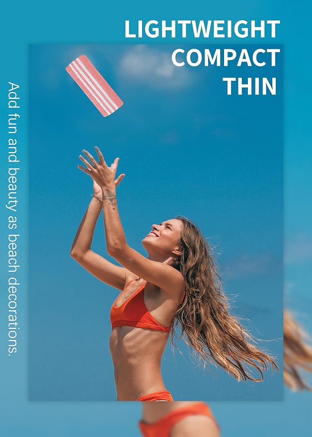 6 Packs Oversized Turkish Beach Vacation Essentials Bath Towel Set Bulk Extra Large Sand Free Quick Dry Swim Camping Pool Clearance Towels Travel Blanket Adult Stripe Proof Cloud Men Women Adult