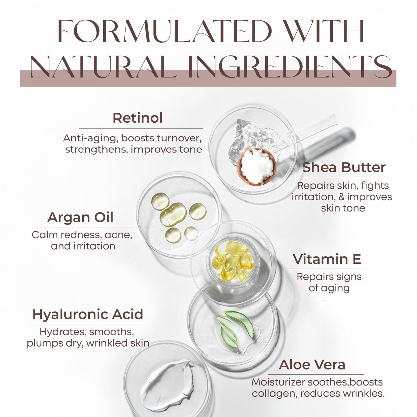 Skin 2.0 Retinol & Vitamin E Face Moisturizer - Dermatologist Tested, Hydrating, Restores Sun-Damaged Skin, Anti-Aging - Reduces Acne Scars, Clean Beauty, Cruelty-Free Korean Skincare - 1.69 Fl oz