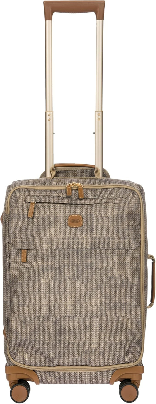 Bric's X-Collection Recycled fabric Trolley carry-on 55cm - 21" - Wool Nut