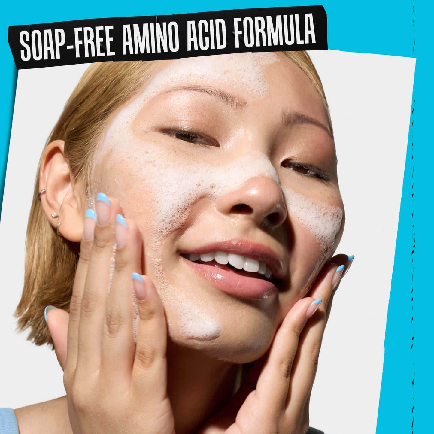 Kiehl's Ultra Facial Barrier-Hydrating Cleanser, Cream-To-Foam Non-Stripping Daily Face Wash For All Skin Types, Including Sensitive - 2.5 Fl Oz