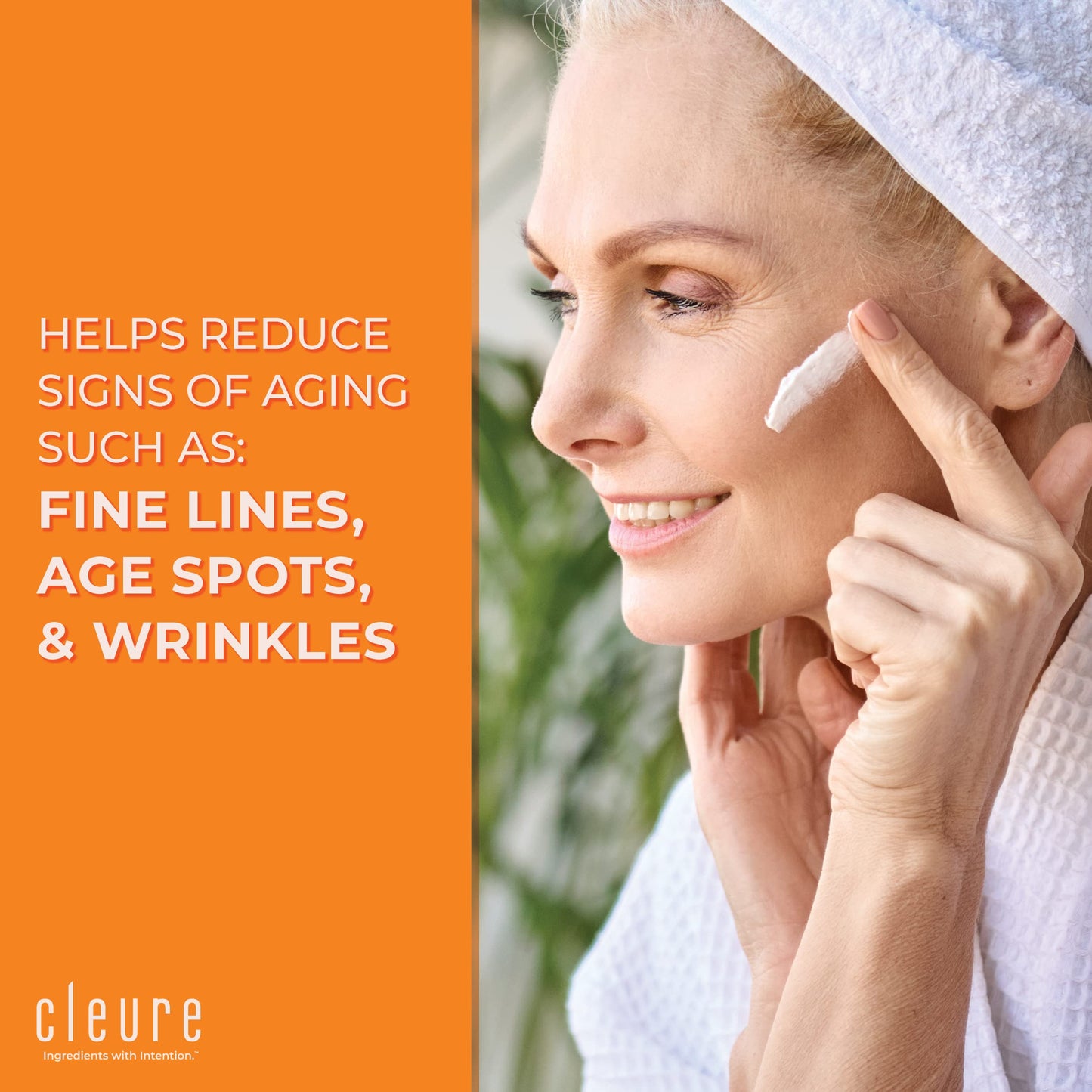 Cleure Hyaluronic Acid & Shea Butter Anti-Aging Night Cream/Day Cream Skincare Set for Sensitive Skin, Gluten, Salicylate, Paraben & Fragrance Free