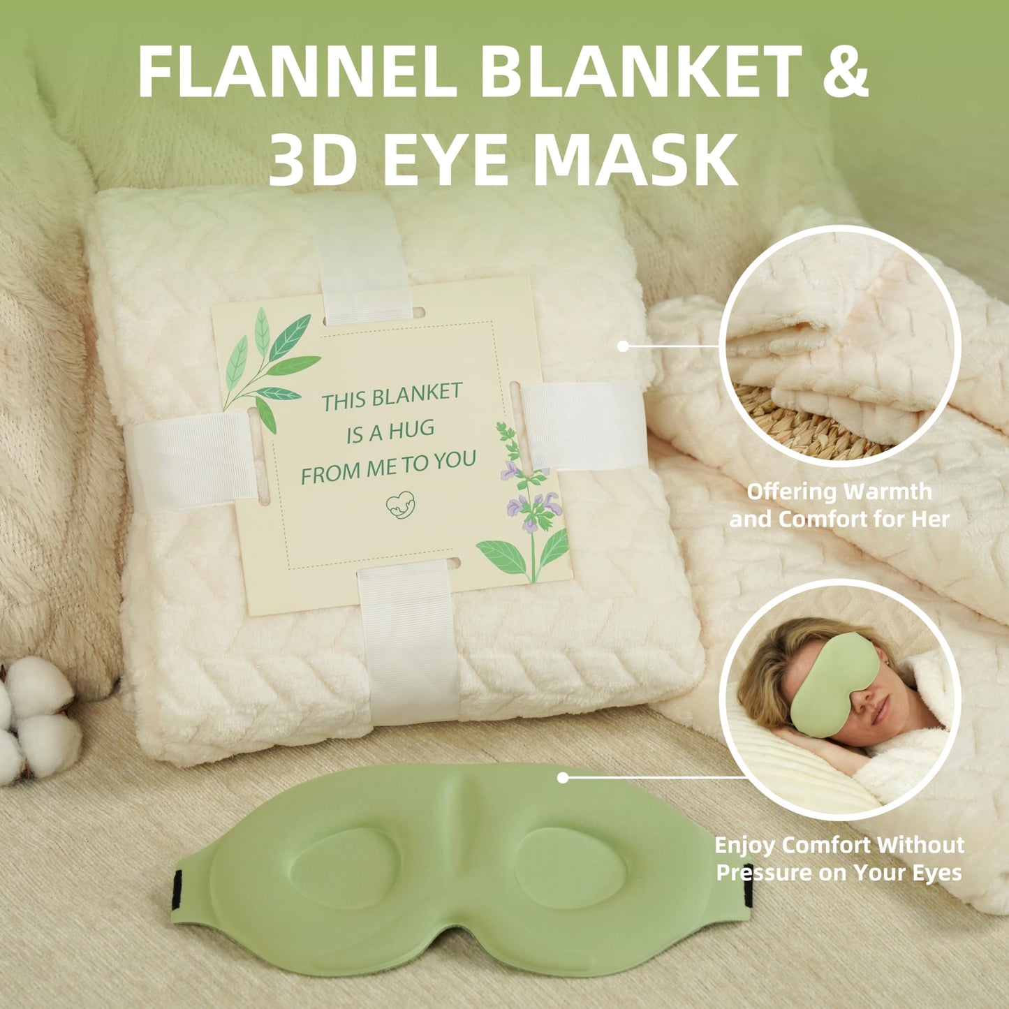 Get Well Gifts for Women – Get Well Soon Gift Baskets for Women, Luxury Self Care Basket with Blanket, 40oz Tumbler, Candle & Soap, Relaxation Package for Her