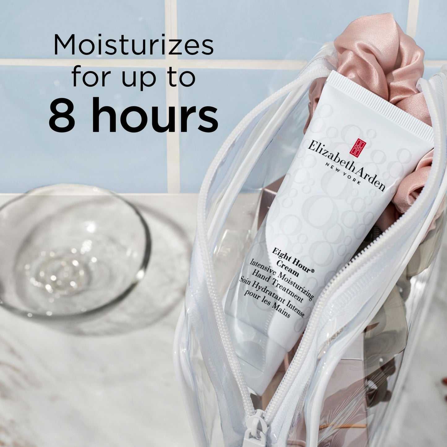 Elizabeth Arden Eight Hour Cream Intensive Moisturizing Hand Treatment, Fast-Absorbing Hand Cream for Dry, Cracked Skin, 2.65 Fl Oz