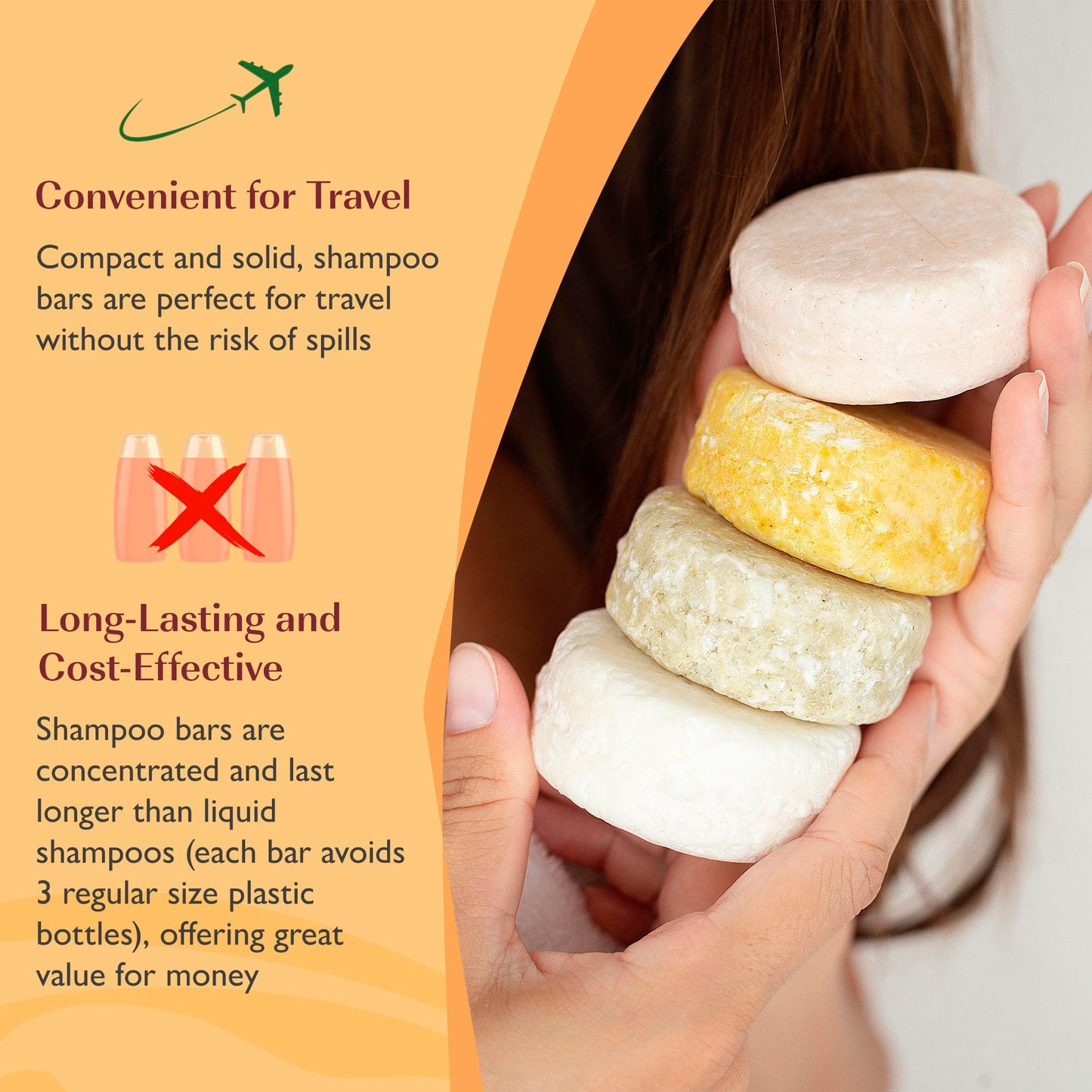 Relaxcation Batana Oil Solid Shampoo Bar for Hair Growth, Reduces Hair Loss, Hydrates Dry Hair, Improves Scalp Health, With Castor Oil, Jojoba, Argan & Aloe Vera, Handcrafted in USA, Travel-Friendly