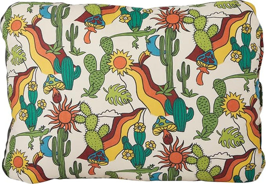 Therm-a-Rest Compressible Cinch Camping and Backpacking Pillow, Small - 12 x 16 Inch, Desert