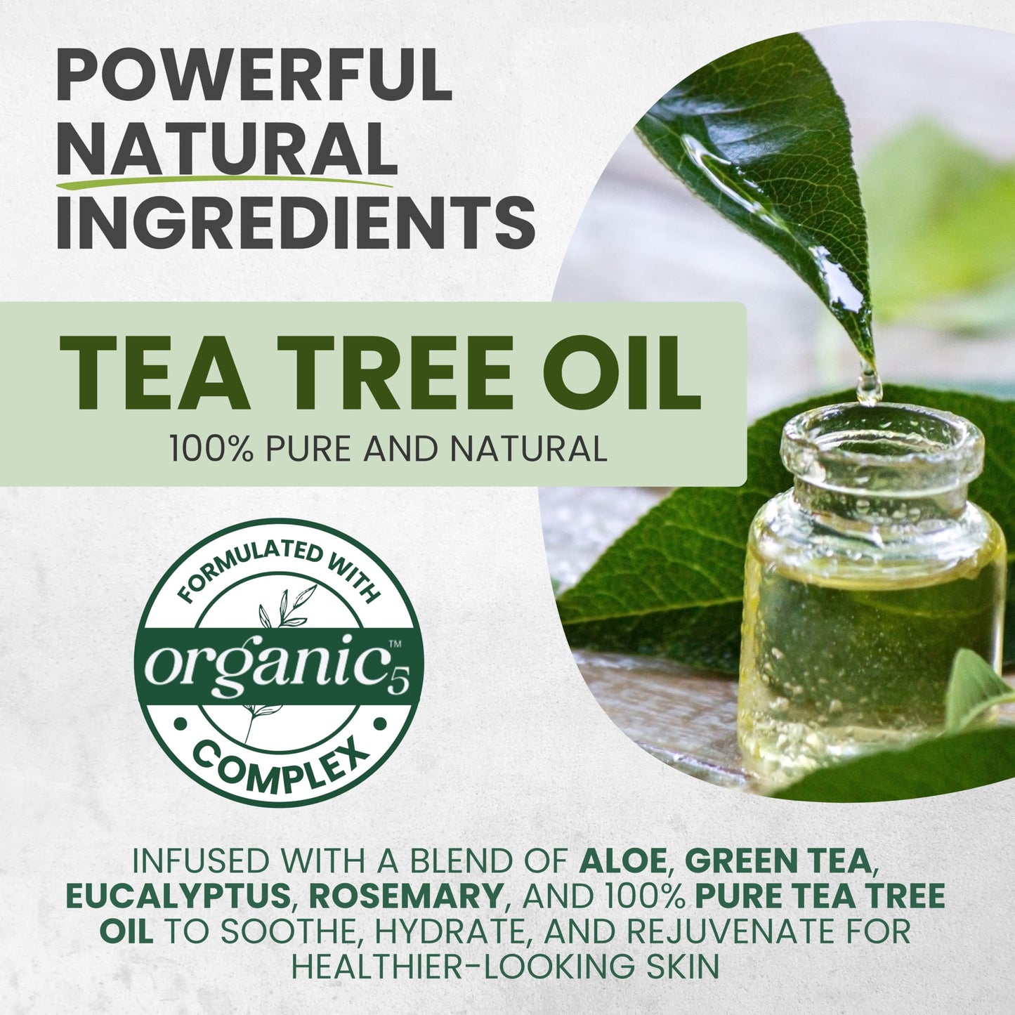 KESMEDIK Tea Tree Oil Foot & Body Soap for Deep Cleansing, Anti Itch Body Wash, Fights Body Odor, Soothes Jock Itch, Athlete's Foot, Ringworm & Acne-Prone Skin.