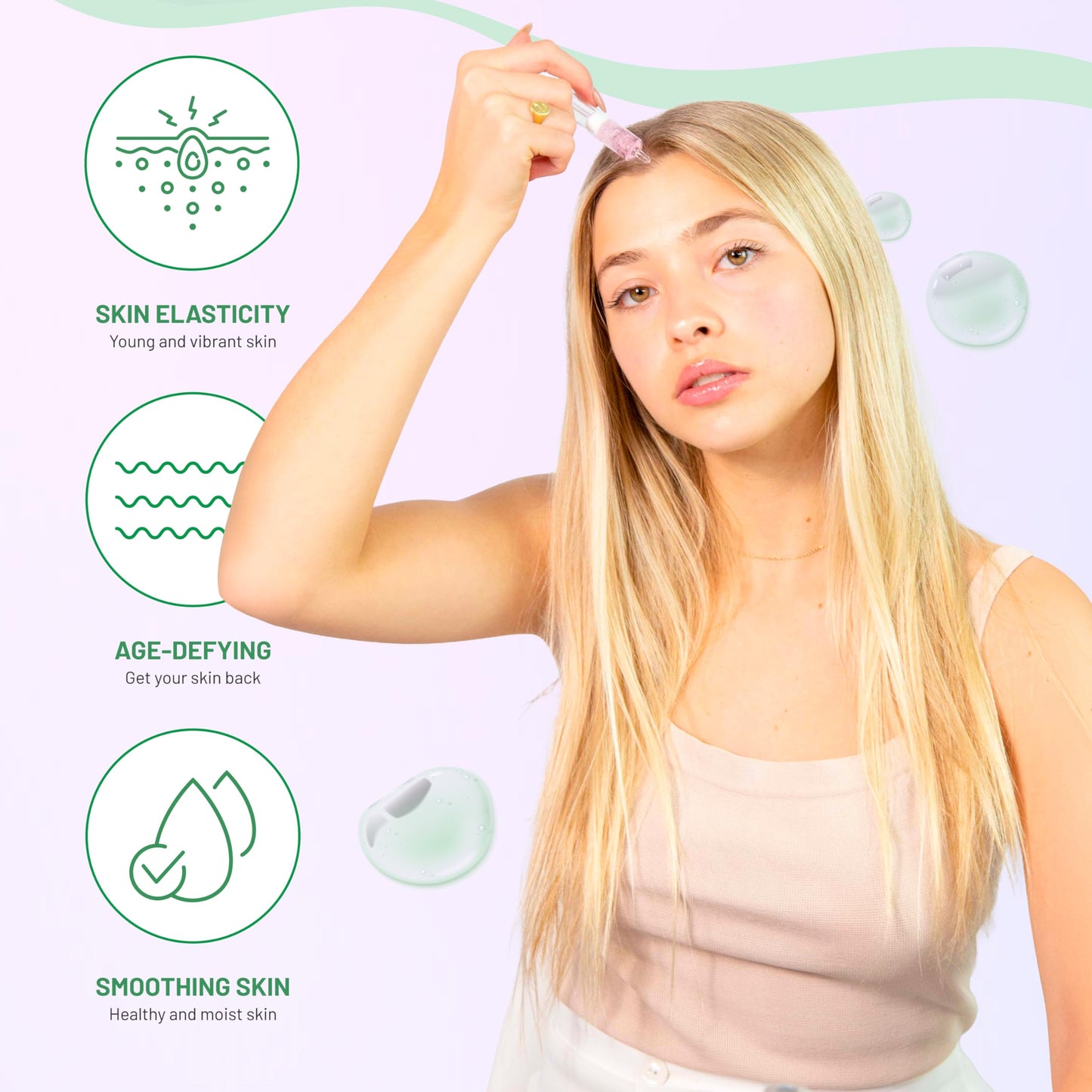 BRÜUN SC - Control Stem Cell Ampoule - Micro Needling Korean Serum Booster for Face and Body to Use with and without Derma Pen Microneedling Skin Care Serum 1.18 fl.oz