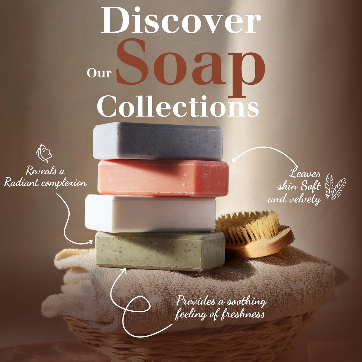 Hand & Body Soap Bars Trio - Rose Moisturizing French Soap with Organic Shea Butter - Rich Creamy Lather - 97% Natural Ingredients - Solid Bath Cleanser Made in Provence - 3x4.4 oz