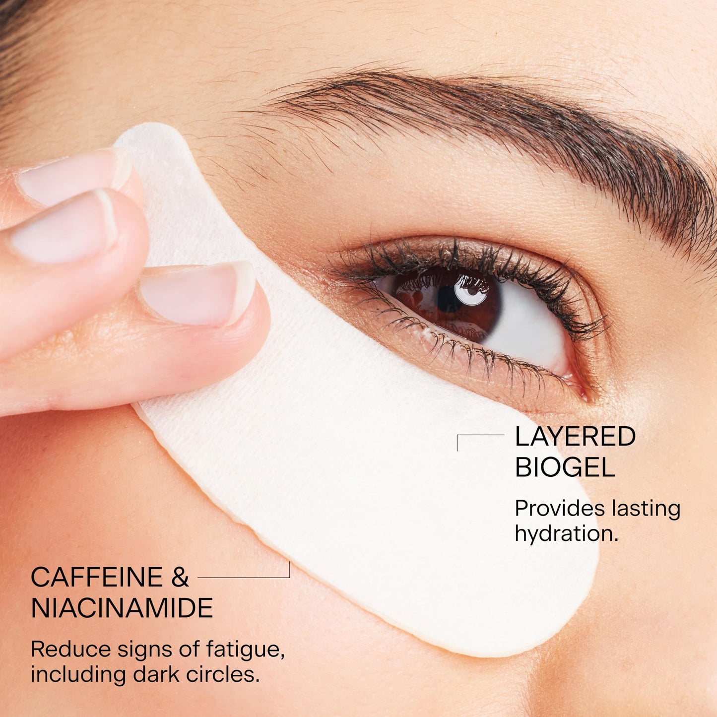 FEMMUE Aurora Dewy Eye Patches (4pk) | Cooling Undereye Mask for Puffy Dark Circles | With Niacinamide & Caffeine for Skin Firming Hydration | Korean Beauty Skincare